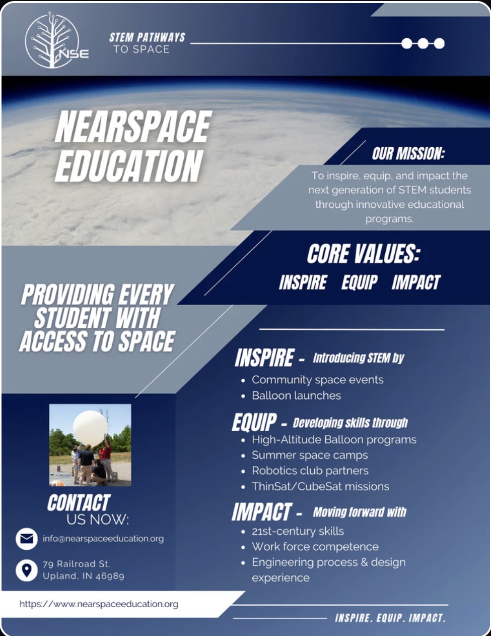 NearSpace Education — STEM Pathways to Space overview